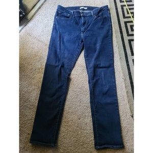 Levi's  712 Slim 33 Waist Indigo Dark Blue excellent  orange tab